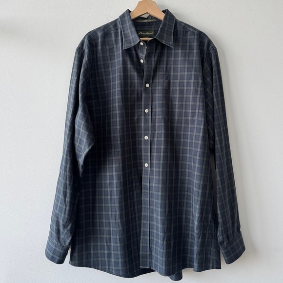 Eddie‎ Bauer Men’s Button Down Shirt - XL Tall - Picture 1 of 3